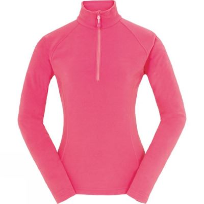 Top Mountain Hardwear Microchill Zip Mujer - Coral - Chile EOQ791850